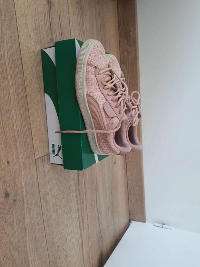 Basket puma rose - photo numéro 2