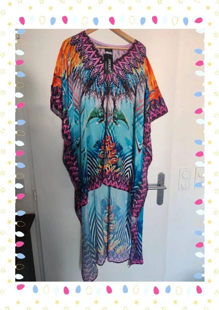 Robe caftan robe de plage sakkas - photo numéro 1