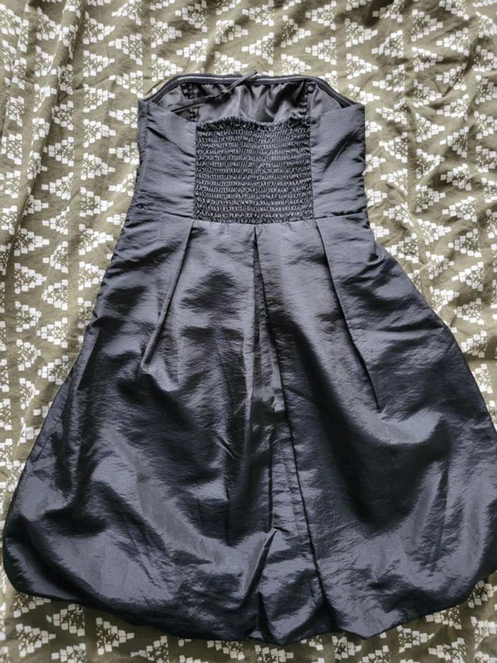 Robe boule bustier pour les Fêtes Taille XS 34 Noire - photo numéro 3