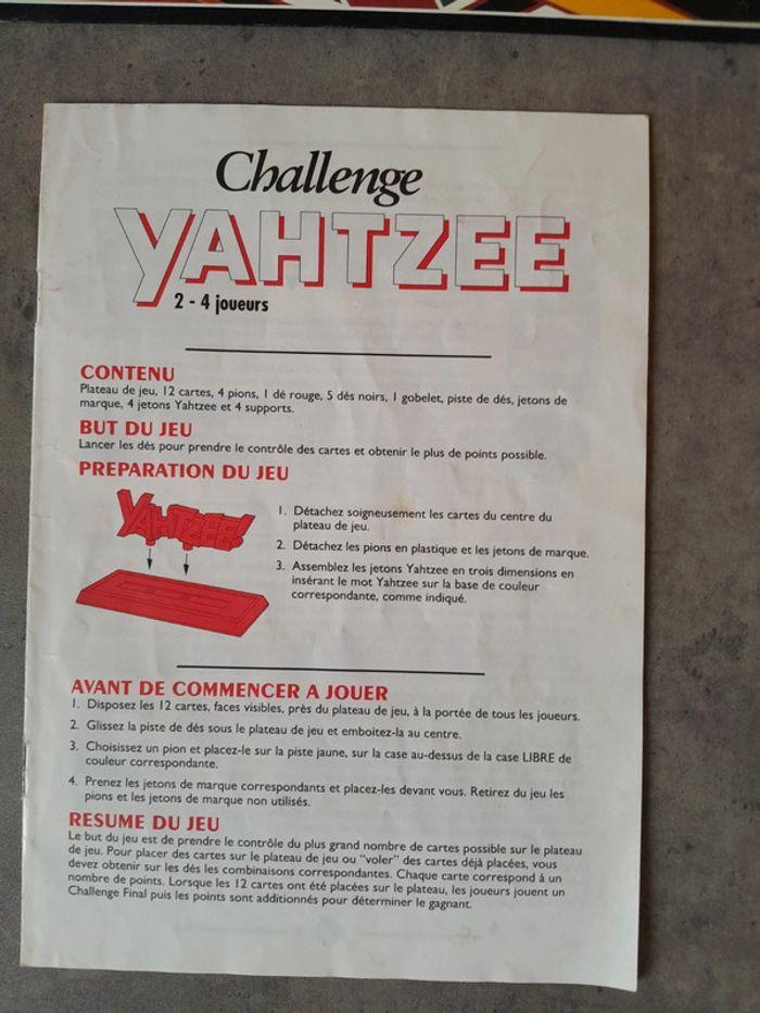 Yahtzee Challenge /  MB / Vintage - photo numéro 5