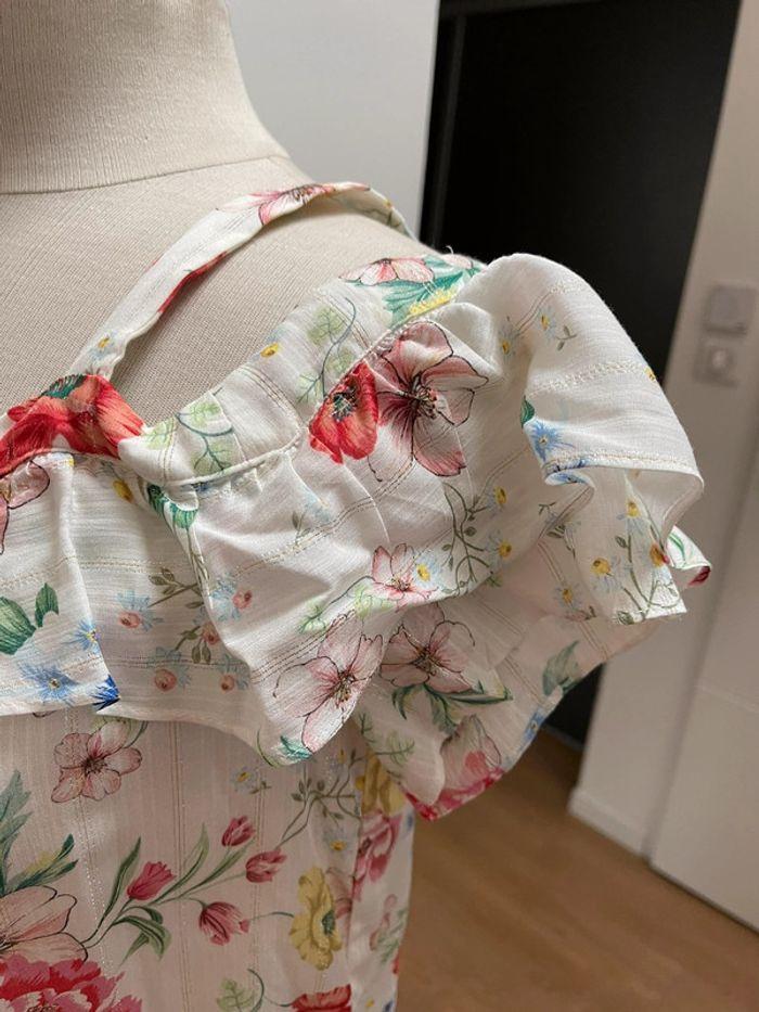 Superbe Blouse printemps été fleurie Naf Naf 🌸 36 38 - photo numéro 4