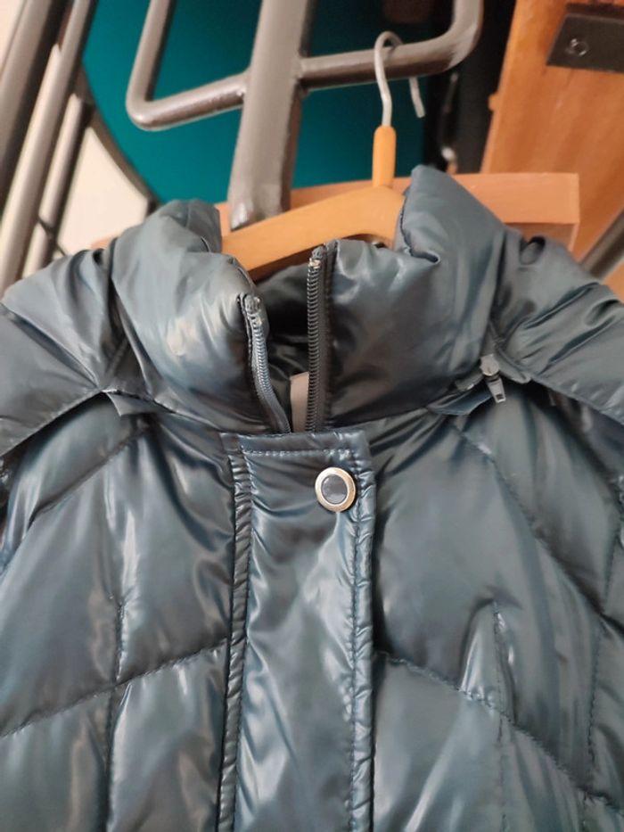 Manteau matelassé capuche bleu Romeo gigli Milano 36 - photo numéro 5