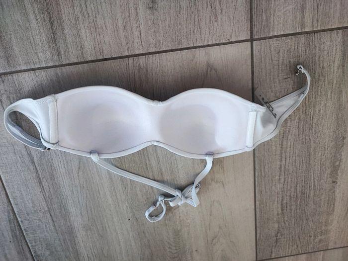 Bandeau blanc de maillot de bain neuf - photo numéro 2