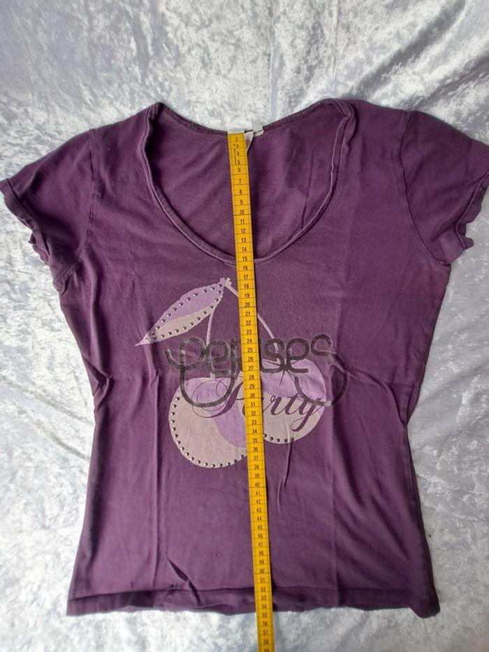 Tee shirt violet - photo numéro 4