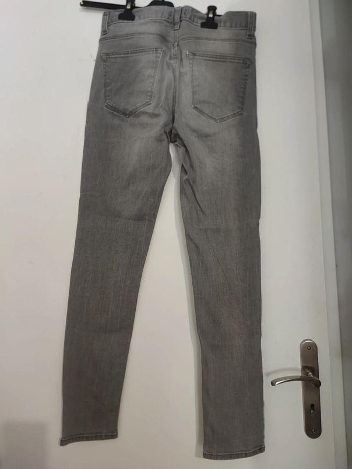 Jeans slim fit gris Kiabi - photo numéro 2