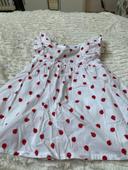 Robe bébé fille manches courtes 9 mois