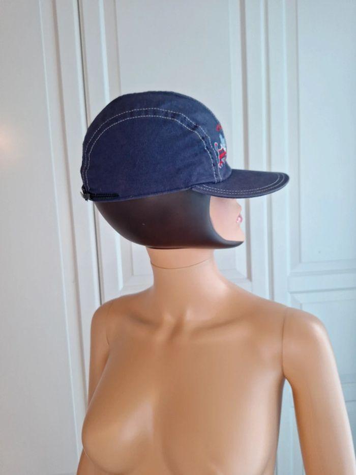 Casquette reglable vintage jean bleu marque Chipie junior - photo numéro 6