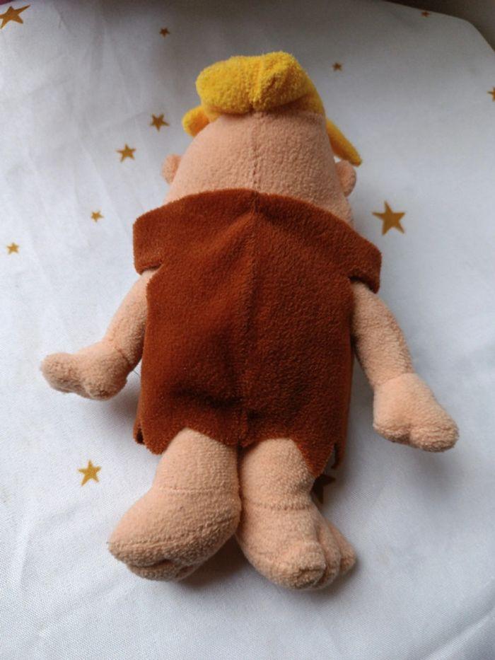 Peluche doudou plush poupée doll flinstone Pierrafeu Barney rubble - photo numéro 6