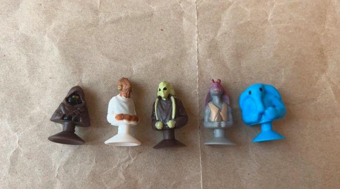 Leclerc - micropopz stikeez - collection complète - lot de 25 figurines Star Wars - photo numéro 8