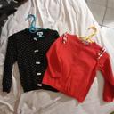 Lot deux gilets fille 2-3 ans