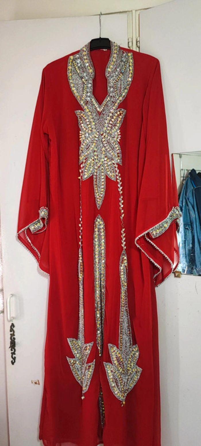 Robe orientale rouge - photo numéro 3