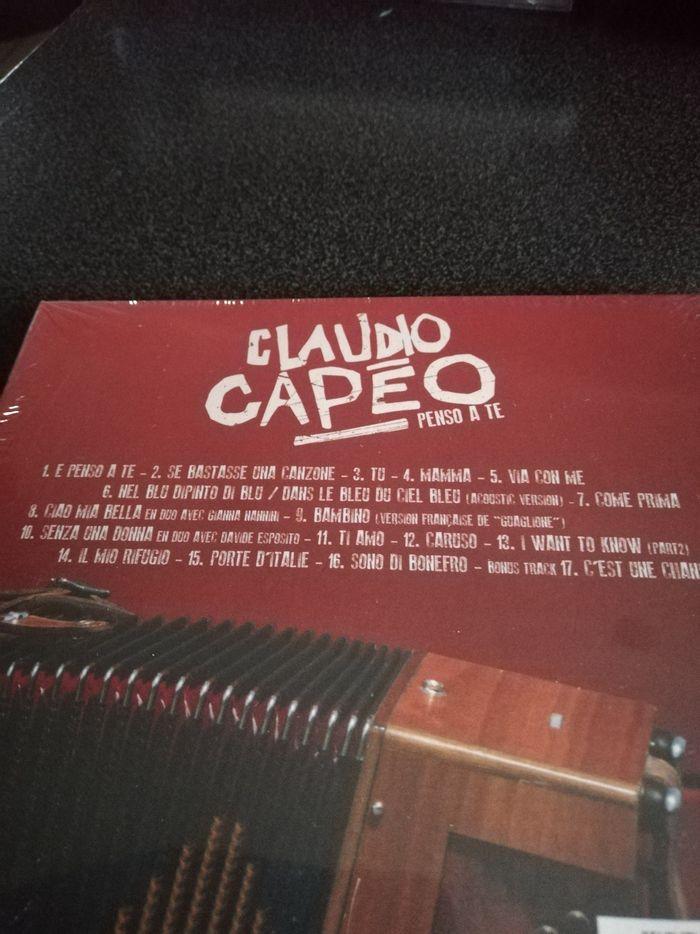 Cd CLaudio Capeo - photo numéro 2