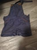 Salopette short 3 ans