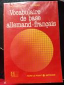 Vocabulaire de base allemand-français