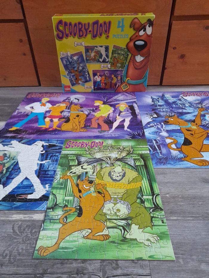 Scooby-doo ! 4 puzzles - photo numéro 1