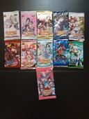 Lot 11 Booster Carte Manga Anime r sr SSR Naruto Goddess Story Pokémon ur ssp xr zr ptr