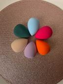 Lot 6x éponge à maquillage beauty blender