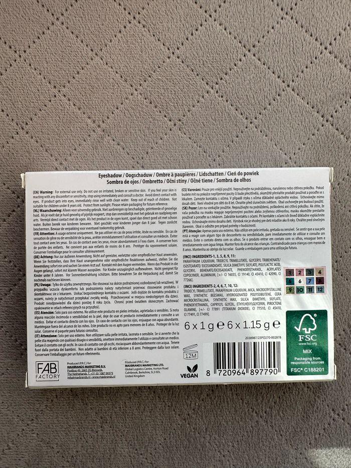 Palette de fard à paupières glitter Fab Factory Action - photo numéro 2