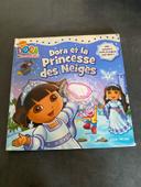 Livre dora et la princesse des neiges