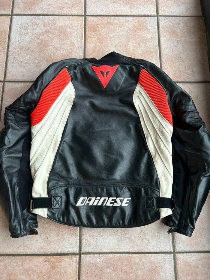 Blouson cuir Dainese, T52 - photo numéro 2