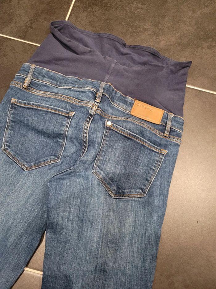 Jeans grossesse h&m  mama straight taille 36  maternité - photo numéro 4