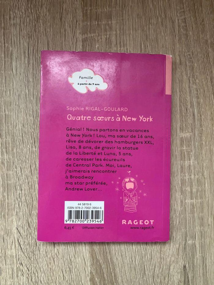 Livre quatre sœurs à New York - photo numéro 2