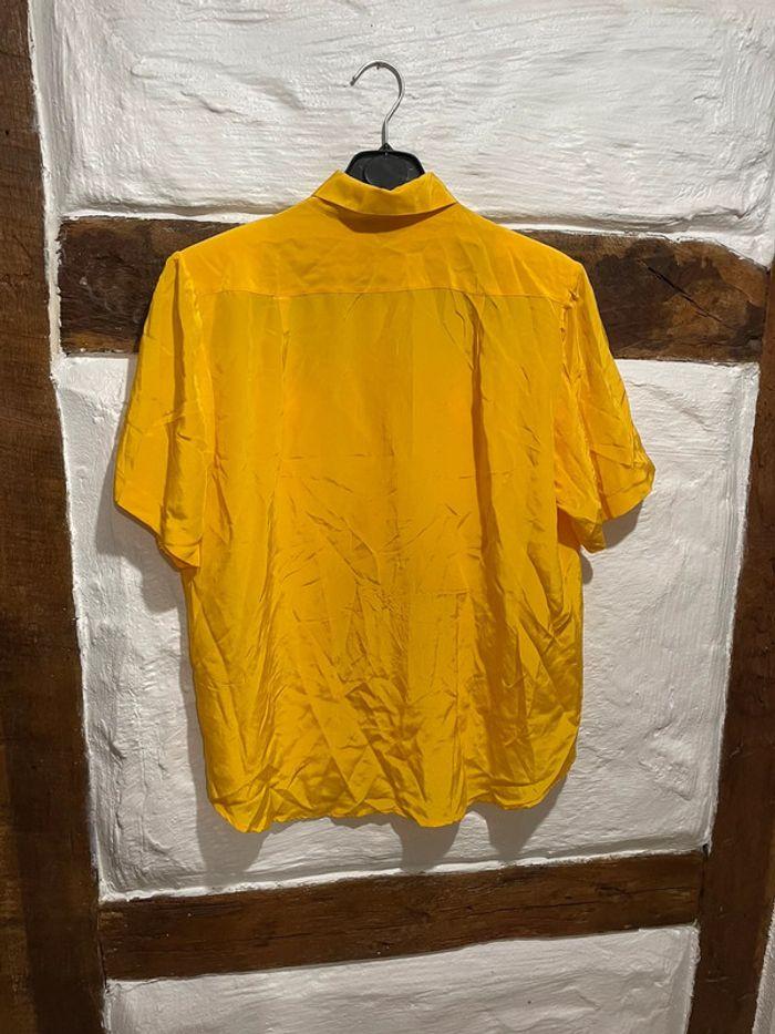 Chemise jaune manche courte - photo numéro 4