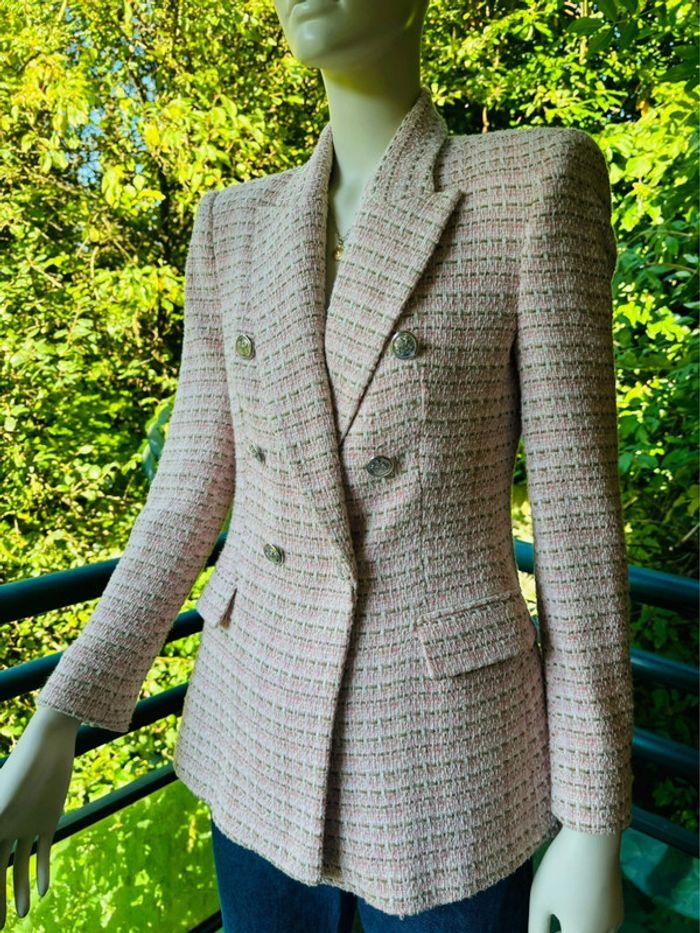 Blazer tweed Zara - photo numéro 2