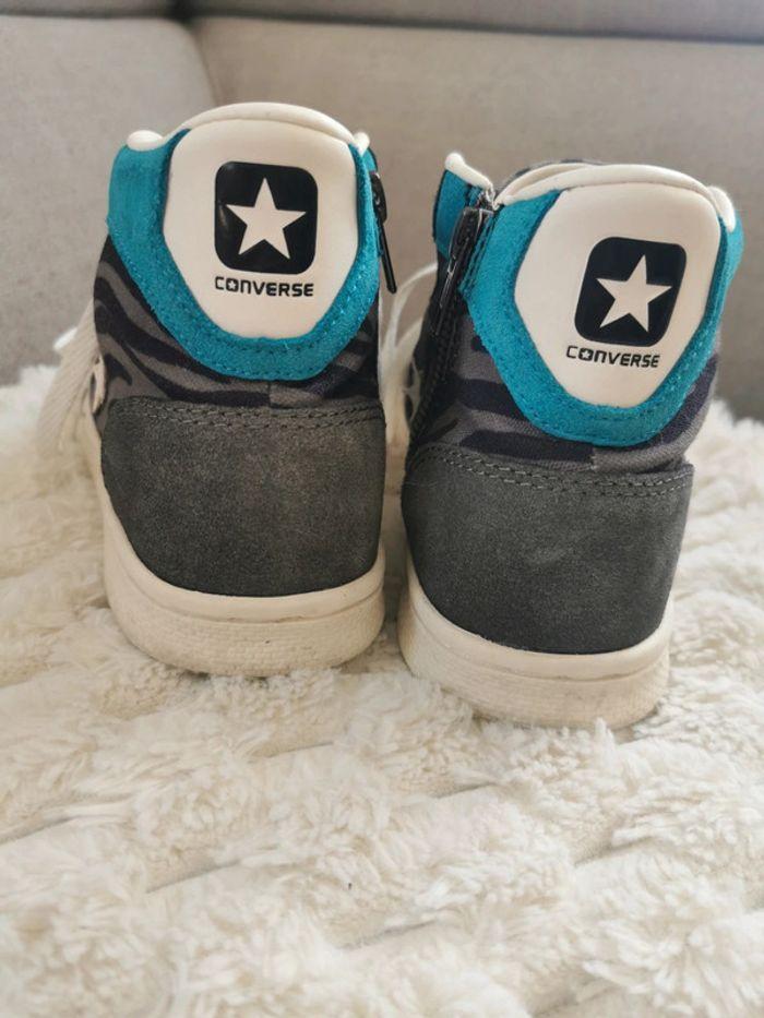 Chaussures baskets montantes Converse all star taille 37 - photo numéro 7