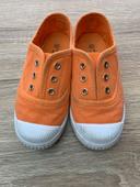 Sandales orange  taille 23 interdit de me gronder