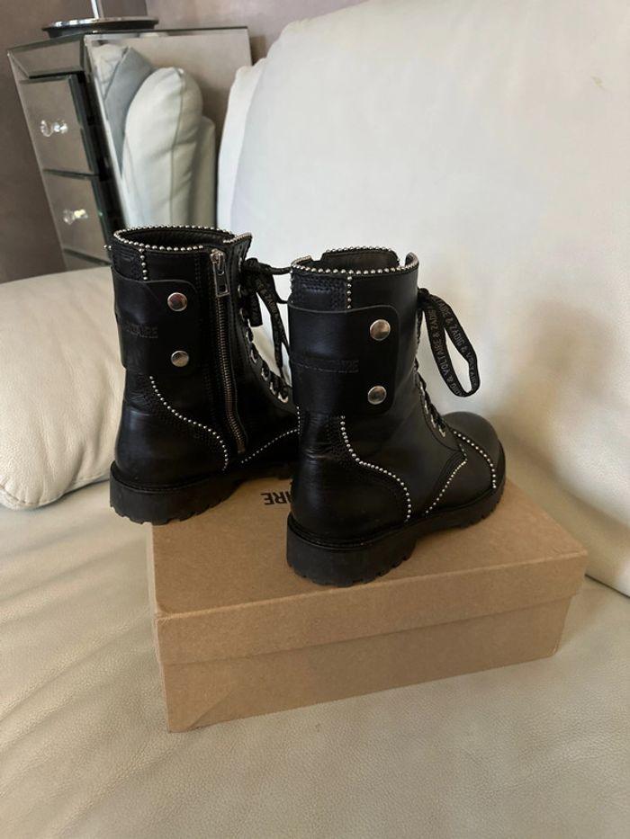 Bottines / boots Zadig et Voltaire P:39 portées 2 x - photo numéro 4