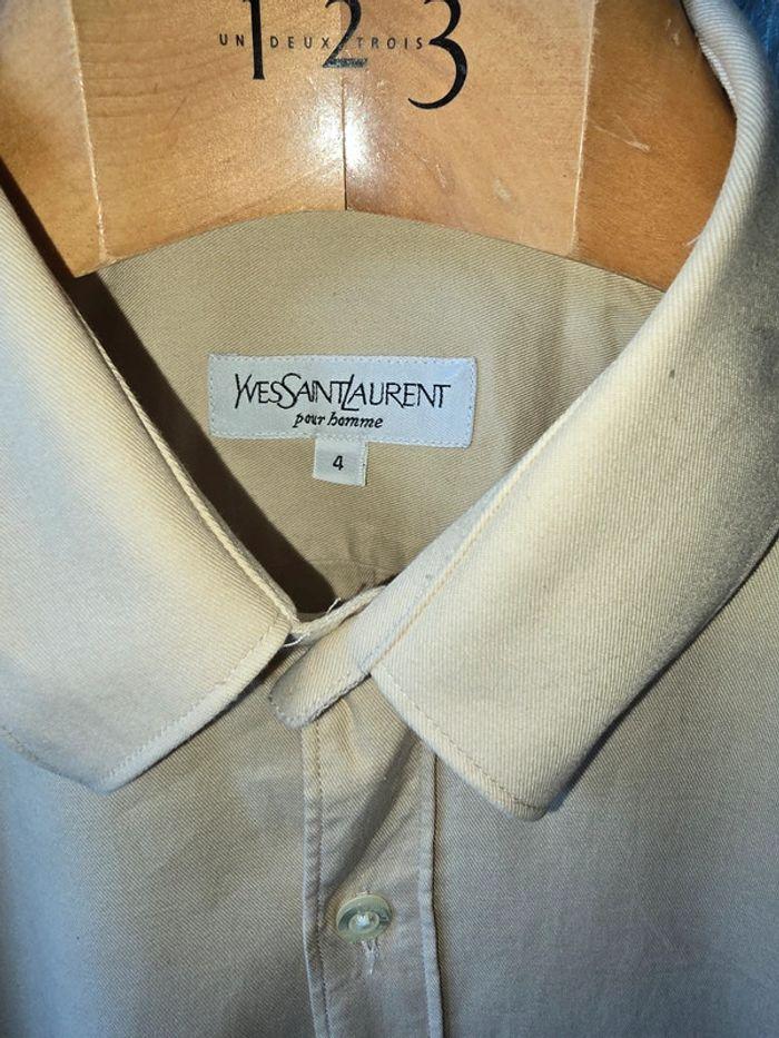 Chemise  Yves saint Laurent  taille L vintage   Très bon Etat - photo numéro 3