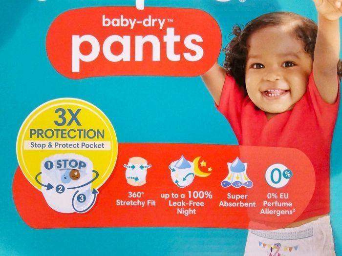 164 Pants Pampers Baby-dry 5 - de 12 à 17 kg - photo numéro 4