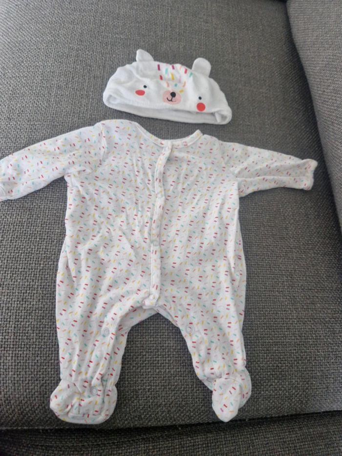 Lot de 5 pyjamas en coton Orchestra taille naissance 50cm - photo numéro 16