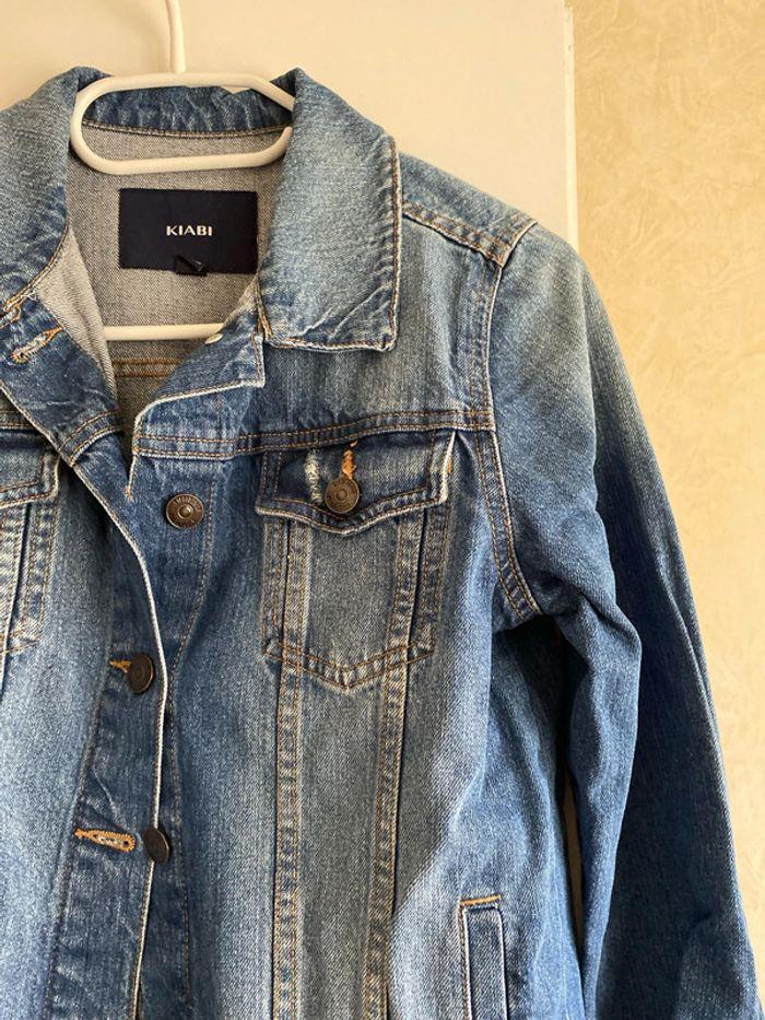 Veste en jean taille XS/14 ans - photo numéro 4