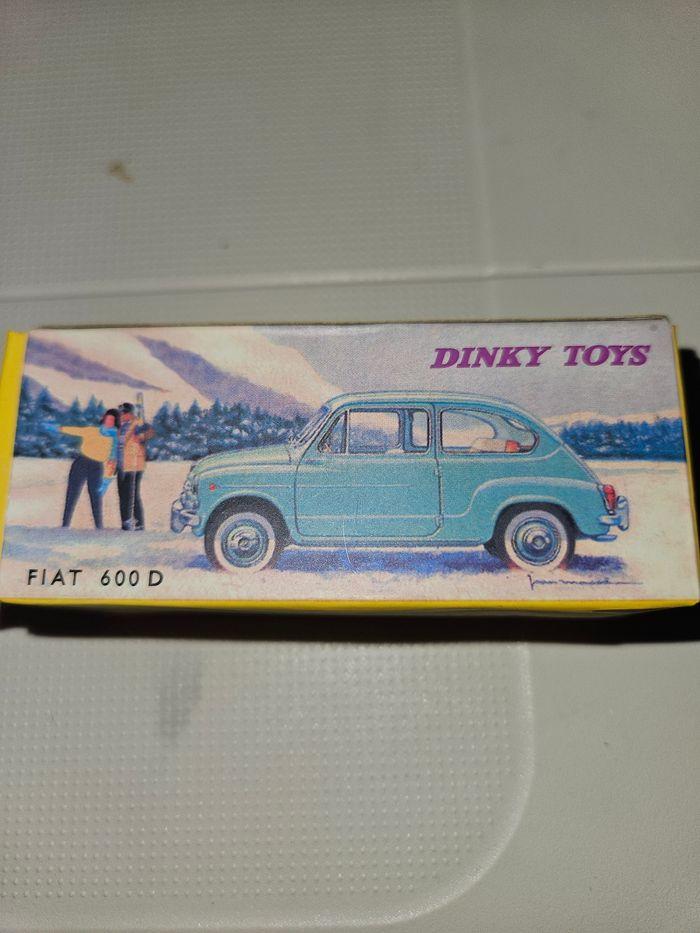 Fiat 600 d dinky toys - photo numéro 2