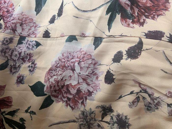 Robe Shein dos nu imprimé floral taille L (40/42) - photo numéro 3