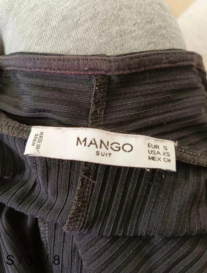 Body manches courtes noir Mango taille 36 💖 - photo numéro 10