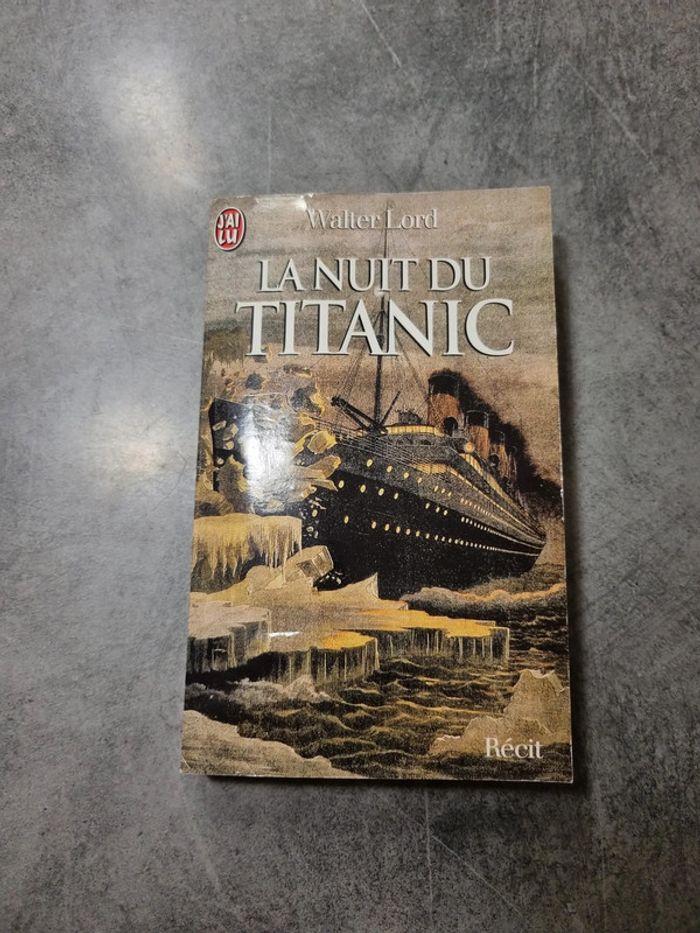 Livre "La nuit du Titanic" - Récit témoignage (1998) - photo numéro 1