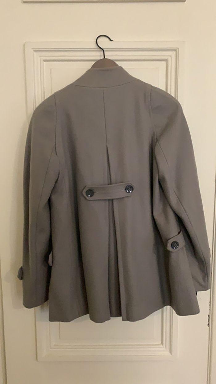 Manteau court chaud, Bill tornade, gris, taille 36 - photo numéro 4