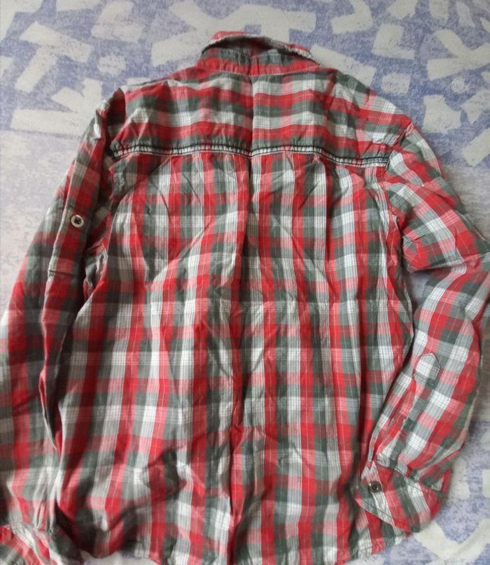 Chemise carreaux 10 ans - photo numéro 2