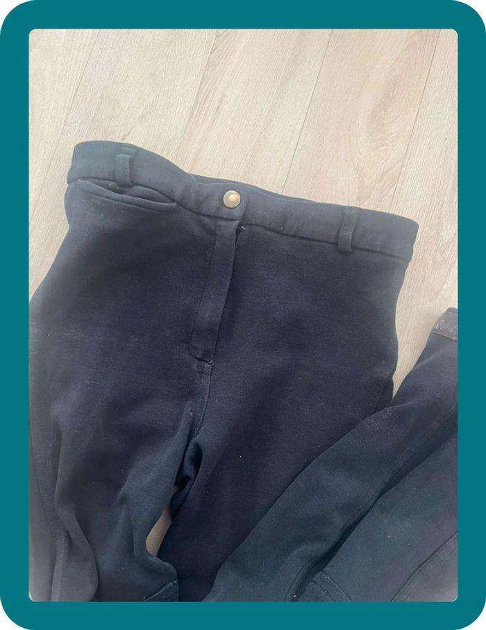 Pantalon équitation taille 36 noir - photo numéro 2