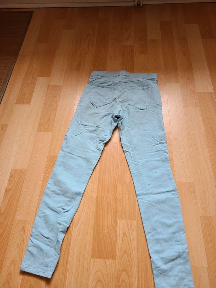 Jegging turquoise 12 ans - photo numéro 3