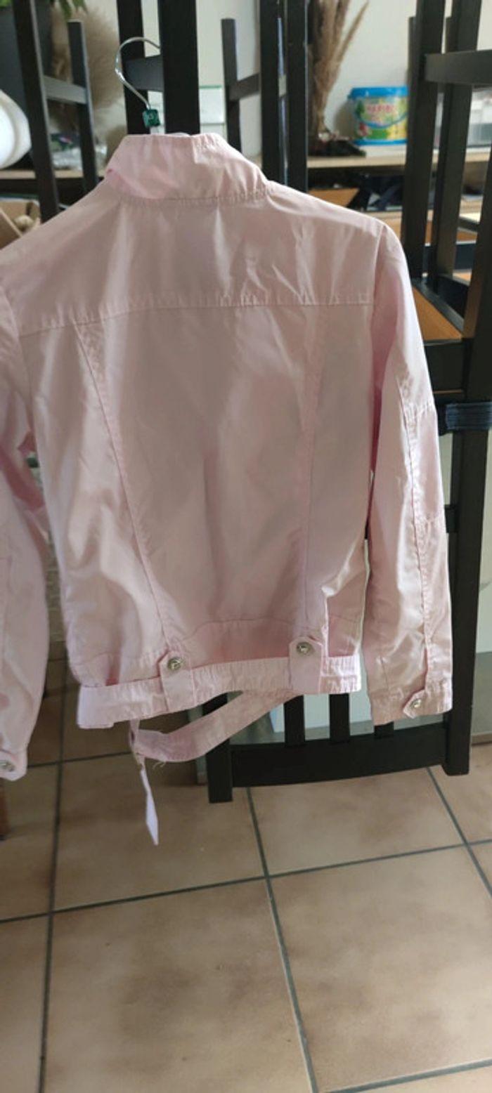 Superbe  blouson veste rose fille 11/12ans neuve - photo numéro 2