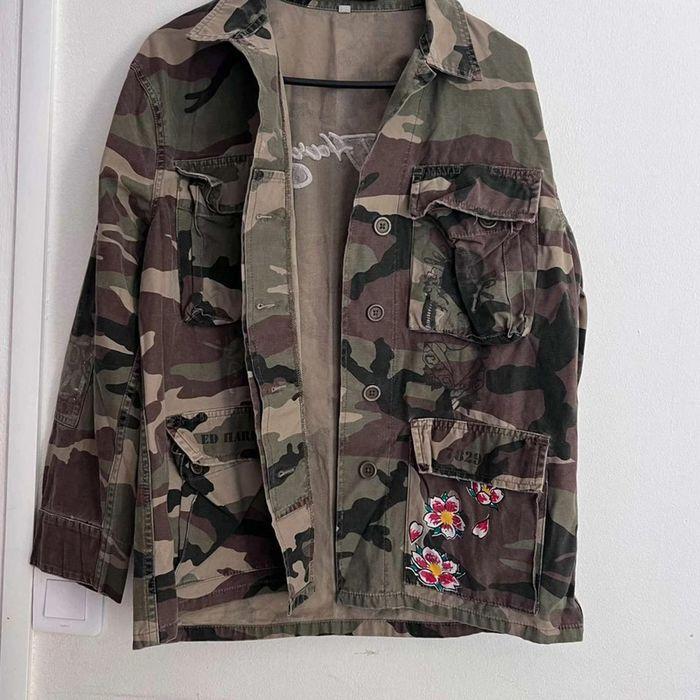 Veste  ed  hardy style militaire - photo numéro 1