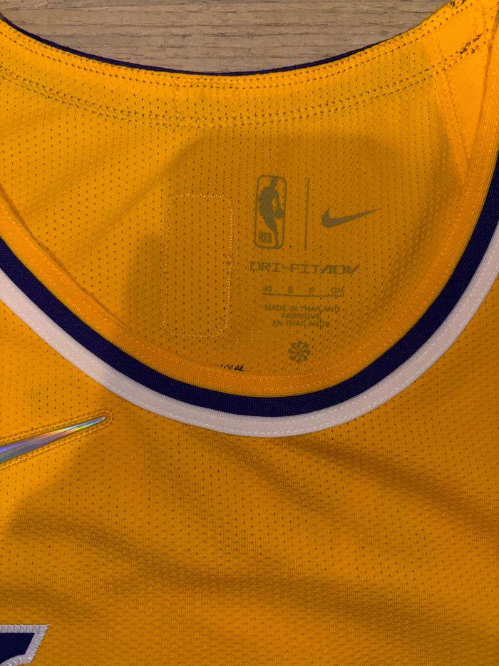 maillot Los Angeles Lakers Lebron James NBA Jersey Icon Edition - photo numéro 3