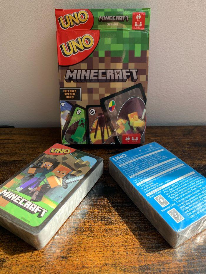 Uno Minecraft neuf - photo numéro 3