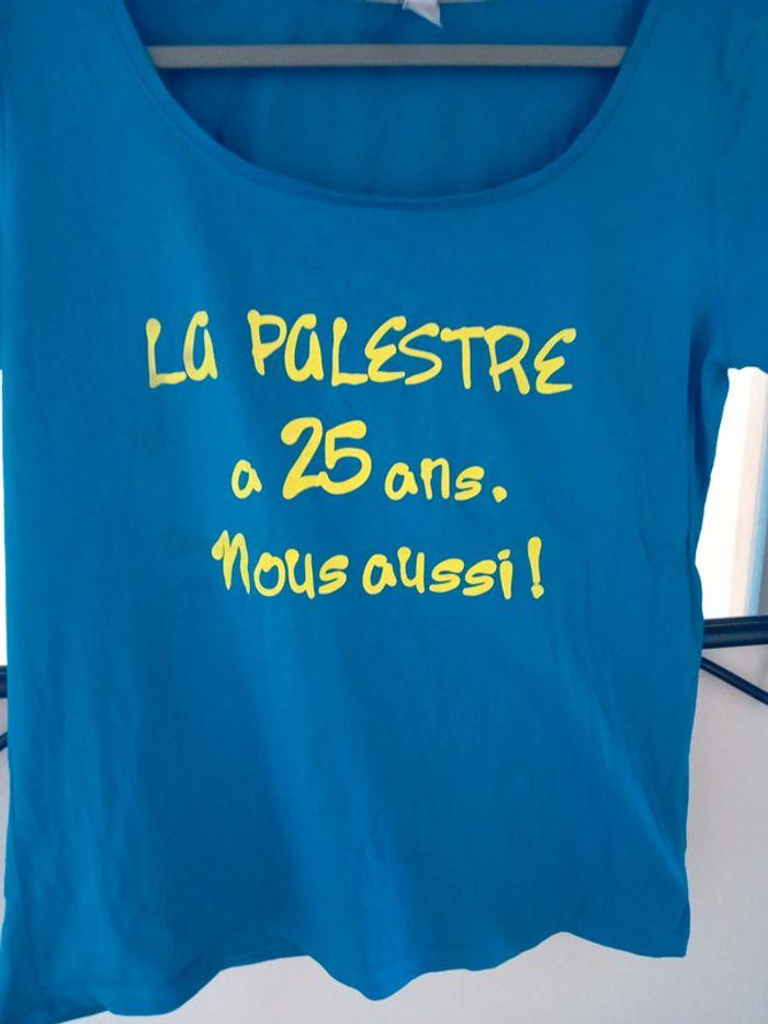 T-shirt bleu - photo numéro 2