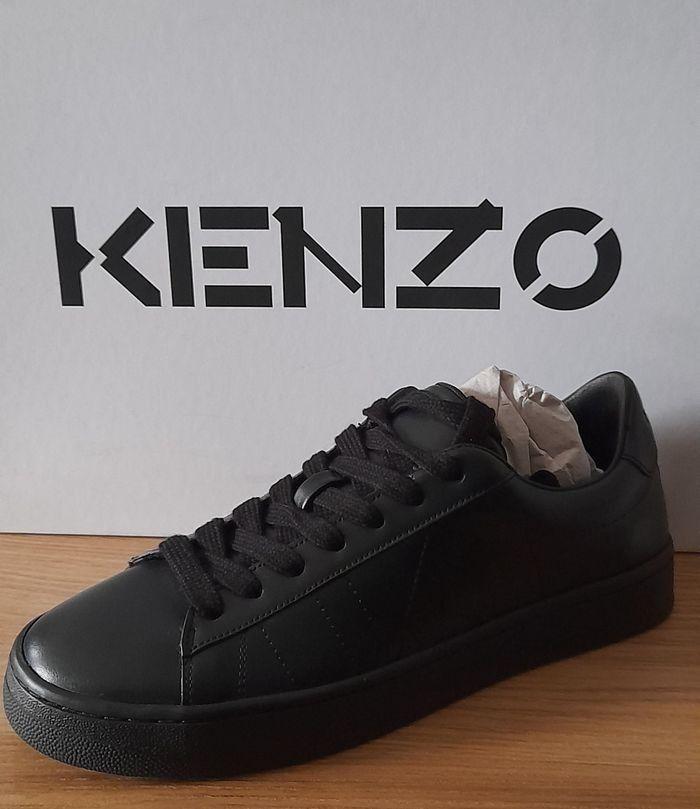 Kenzo Kourt Lace Up Sneakers Black Edition,neuf,unisexe - photo numéro 2