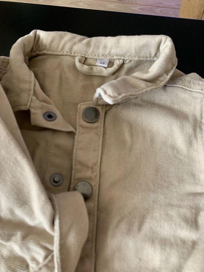 Chemise en jean beige - photo numéro 3